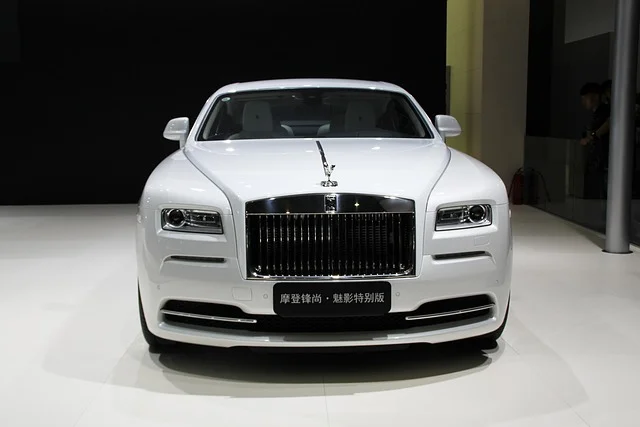 A 2016 Rolls-Royce Ghost displayed at Cobb Luxury Cars, highlighting its sophisticated style and premium craftsmanship.