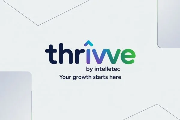 hrive by Intelletec branding logo set against a white backdrop.