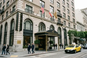 Taj Campton Place takes the opposite approach a 110-room boutique property tucked just off Union Square in a landmark building dating to 1909, built on the idea that hyper-attentive, highly personal service can matter more than scale.
