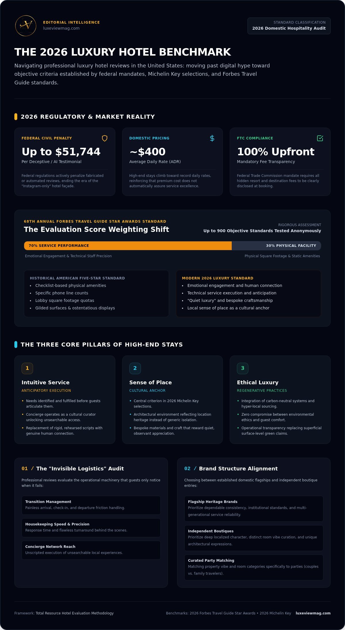 The Definitive Guide to Luxury Hotel Reviews in the United States (2026)